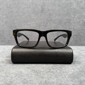 Bolle Black Rectangular Y2k Sunglass Frames with Silver Logo Temple Accents